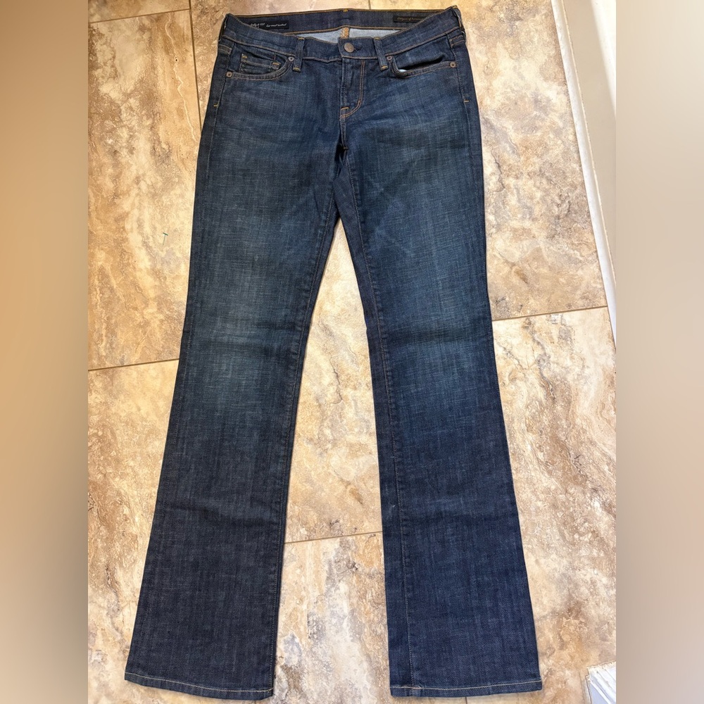 NWOT Citizens of Humanity Jeans Womens 28 Kelly Bootcut Stretch Low Rise - Picture 2 of 13
